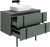 Тумба под раковину Allen Brau Reality 1.32007.CGM 100x46 олива матовая
