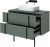 Тумба под раковину Allen Brau Reality 1.32007.CGM 100x46 олива матовая