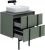 Тумба под раковину Allen Brau Reality 1.32004.CGM 70x46 олива матовая