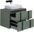 Тумба под раковину Allen Brau Reality 1.32004.CGM 70x46 олива матовая
