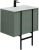 Тумба под раковину Allen Brau Reality 1.32004.CGM 70x46 олива матовая