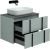 Тумба под раковину Allen Brau Reality 1.32004.PWM 70x46 папирус матовый