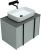 Тумба под раковину Allen Brau Reality 1.32004.PWM 70x46 папирус матовый