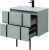 Тумба под раковину Allen Brau Reality 1.32004.PWM 70x46 папирус матовый