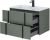 Тумба под раковину Allen Brau Reality 1.32005.CGM 80x46 олива матовая