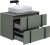Тумба под раковину Allen Brau Reality 1.32005.CGM 80x46 олива матовая