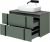 Тумба под раковину Allen Brau Reality 1.32006.CGM 90x46 олива матовая