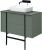 Тумба под раковину Allen Brau Reality 1.32006.CGM 90x46 олива матовая