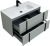 Тумба под раковину Allen Brau Reality 1.32006.PWM 90x46 папирус матовый