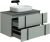 Тумба под раковину Allen Brau Reality 1.32006.PWM 90x46 папирус матовый