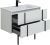 Тумба под раковину Allen Brau Reality 1.32006.WM 90x46 белый матовый