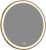 Зеркало с подсветкой Allen Brau Gravity 80 1.37002.GL 80x80
