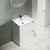Тумба под раковину Sancos Libra Floor LB60FW 60x45 напольная, белый глянец