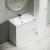 Тумба под раковину Sancos Libra Floor LB80FW 80x45 напольная, белый глянец