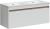 Тумба под раковину Sancos Smart SM120-2W 120x45 подвесная, белый глянец