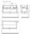 Схема тумбы Sancos Marmi 1.0 MR1.0100RECH 99.5x44.5