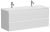 Тумба под раковину Sancos FOLK FL120W 119.5x44.5 белый матовый