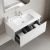Тумба под раковину Sancos SNOB R 1.0 SNR1.090W 90x44.5 белый матовый