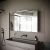 Зеркальный шкаф с подсветкой Sancos Hilton Z1200 120x74