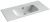 Раковина Ceramicanova Element CN7003 101x46.5, белая глянцевая