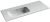 Раковина Ceramicanova Element CN7006L 101x46.5, белая глянцевая