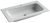 Раковина Ceramicanova Grace CN7012 81x45.7, белая глянцевая