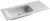 Раковина Ceramicanova Grace CN7014 101x45.7, белая глянцевая