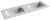 Раковина Ceramicanova Grace CN7022 141x13.7, белая глянцевая