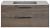 Тумба под раковину Vincea Кьяра 2D VMC-2C2100RO 100x48 подвесная