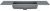Раковина Vincea VCB-13100G 100x48, серая матовая