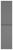 Шкаф-пенал Vincea Welle VSC-2WL150MG 35x150, серый матовый