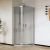 Душевой уголок Vincea City VSQ-5CT900CL 90x90, профиль хром