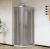 Душевой уголок Vincea City VSQ-5CT800MT 80x80, профиль хром