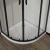 Душевой уголок Vincea City VSQ-5CT900CLB 90x90, профиль черный