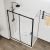 Душевой уголок Vincea City VSR-5CT9012CLB 120x90, профиль черный