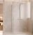 Душевой уголок Vincea Extenza VSR-4EX101190CLBN 1000/1100x90, профиль брашированный никель