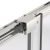 Душевой уголок Vincea Stella VSR-1ST8014CLB 140x80, профиль черный