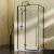 Душевой уголок Vincea Slim-N VSR-5SN9010CLB 100x90, профиль черный