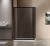 Душевой уголок Vincea Garda VSR-1G9012CGB 120x90, профиль черный