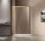 Душевой уголок Vincea Garda VSR-1G1014CLG 140x100, профиль брашированное золото