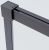 Душевой уголок Vincea Soft 2 VSR-3SO28010CLGM 100x80, профиль вороненая сталь