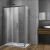 Душевой уголок Vincea Soft VSR-3SO9014CLGM 140x90, профиль вороненая сталь