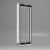 Душевой уголок Vincea Dice VSR-4D9011CL 110x90, профиль хром
