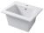 Раковина Disegno Ceramica Landscape MX06050101 61x51, белая глянцевая