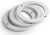 Раковина White Ceramic Adagio W1107H1501 40x40, белая глянцевая
