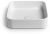 Раковина White Ceramic Blade W050701 40x40, белая глянцевая