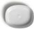 Раковина White Ceramic Jumper W0717PK 50x40, розовая матовая