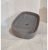 Раковина White Ceramic Jumper W0707FM 60x40, серая матовая