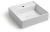 Раковина White Ceramic Like W090701 46x46, белая глянцевая