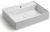 Раковина White Ceramic Like W091705 60x46, черная матовая